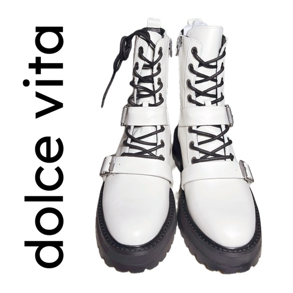 NIB S2 Dolce Vita Ronson Combat Bootie Size 6.5 - Picture 6 of 10